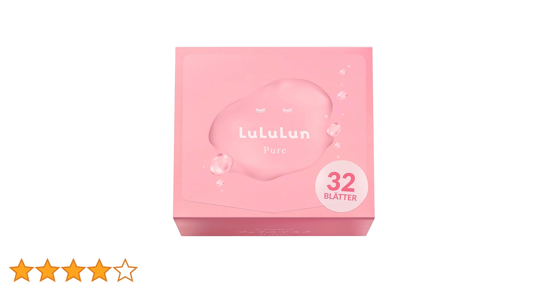 Amazon.co.jp: LuLuLun ルルルンピュア エブリーズ フェイスマスク 大